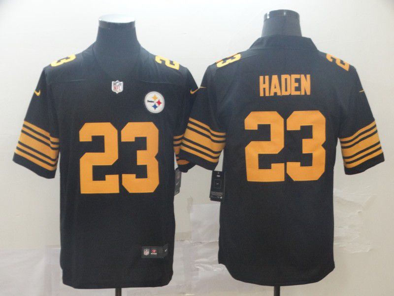 Men Pittsburgh Steelers #23 Haden Black Nike Vapor Untouchable Limited Player NFL Jerseys->pittsburgh steelers->NFL Jersey